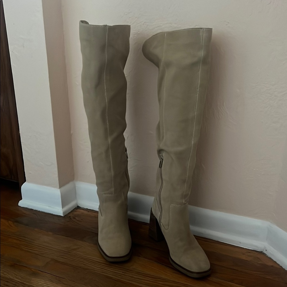Vince Camuto Eyana Over the Knee Suede Boots